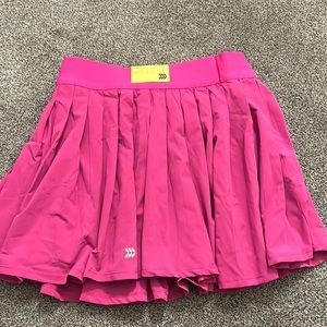 Pink tennis skirt women’s Size Small